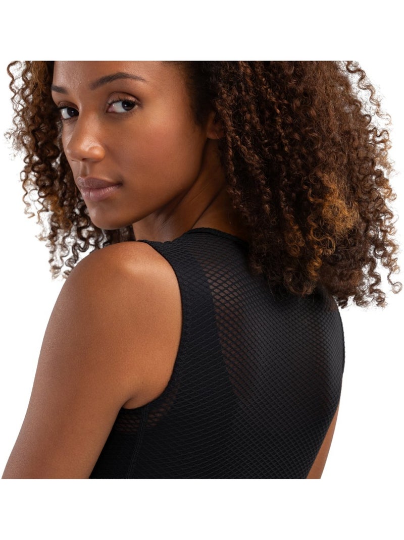 Maglia intima tecnica ciclismo da donna ciclismo donna landscape Nero - Kiabi