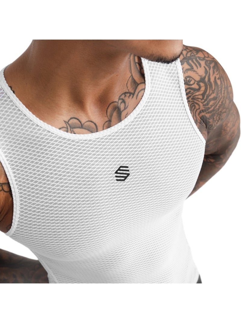 Maglia intima tecnica ciclismo da uomo ciclismo uomo velocity Bianco - Kiabi