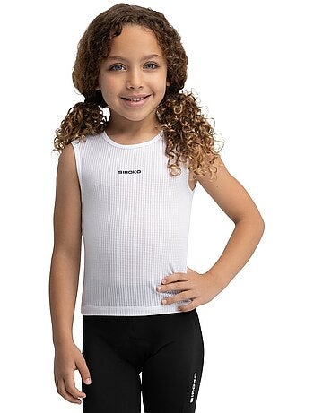 Maglia intima tecnica da ciclismo da bambina ciclismo bambini e bambine k-core c