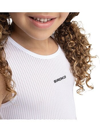 Maglia intima tecnica da ciclismo da bambina ciclismo bambini e bambine k-core c