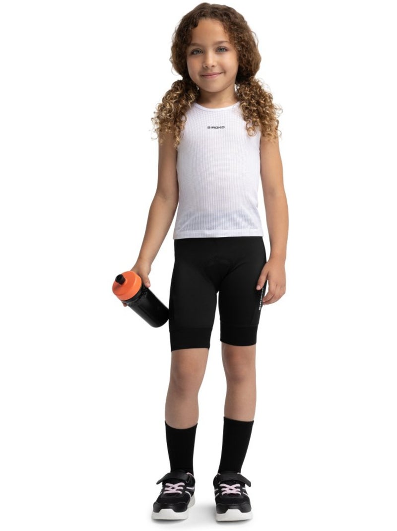 Maglia intima tecnica da ciclismo da bambina ciclismo bambini e bambine k-core c Bianco - Kiabi