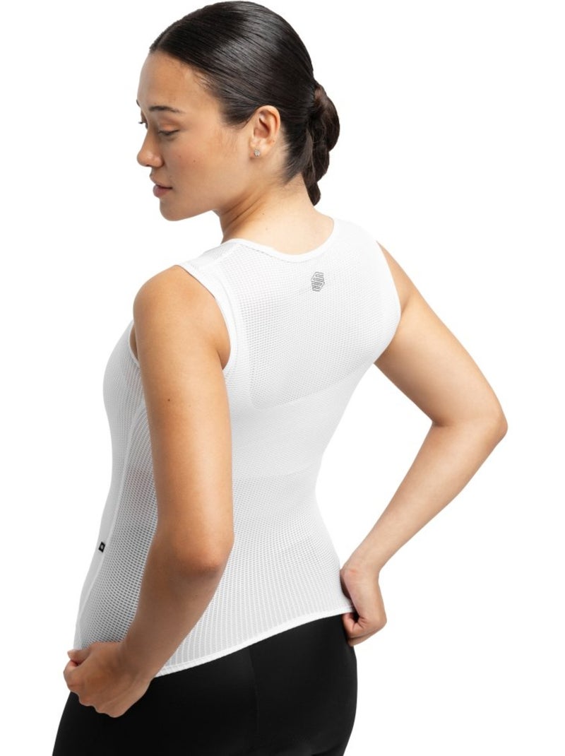 Maglia intima tecnica da ciclismo donna ciclismo donna core vivid Bianco - Kiabi