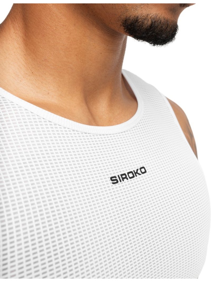 Maglia intima tecnica da ciclismo uomo ciclismo uomo core airborne Bianco - Kiabi
