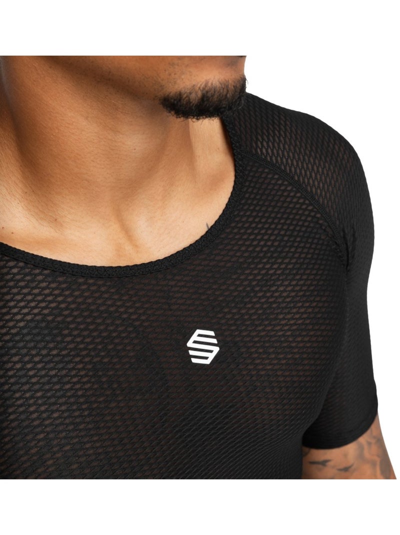 Maglia intima tecnica da ciclismo uomo ciclismo uomo ultrablack Nero - Kiabi