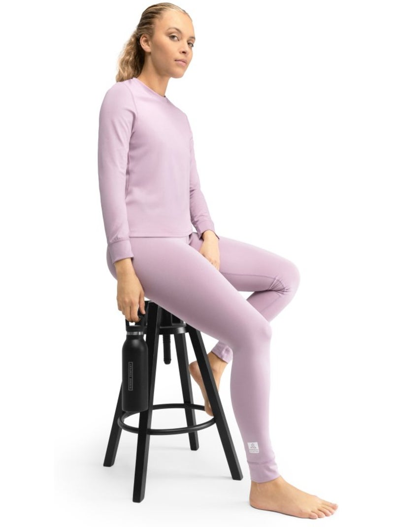 Maglia intima termica da escursionismo da donna escursionismo donna spur Rosa - Kiabi