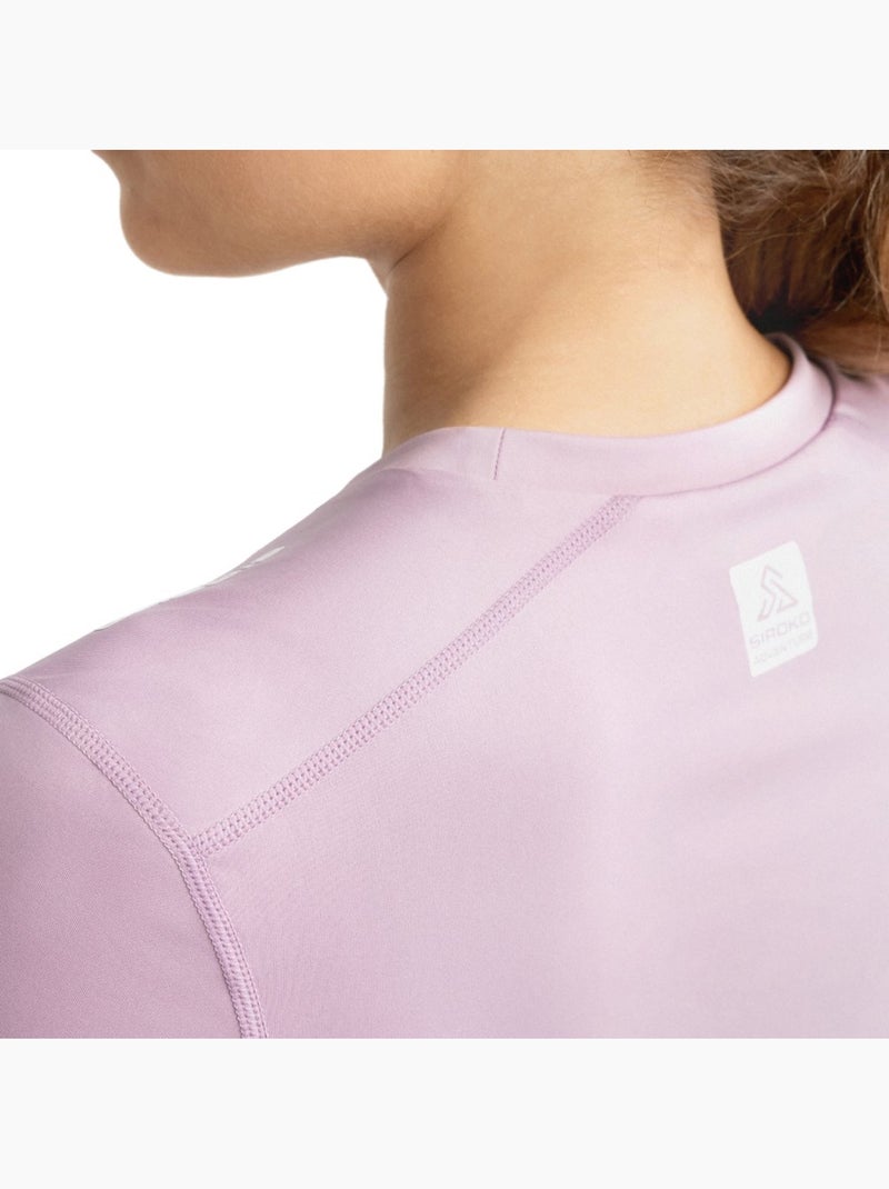 Maglia intima termica da escursionismo da donna escursionismo donna spur Rosa - Kiabi