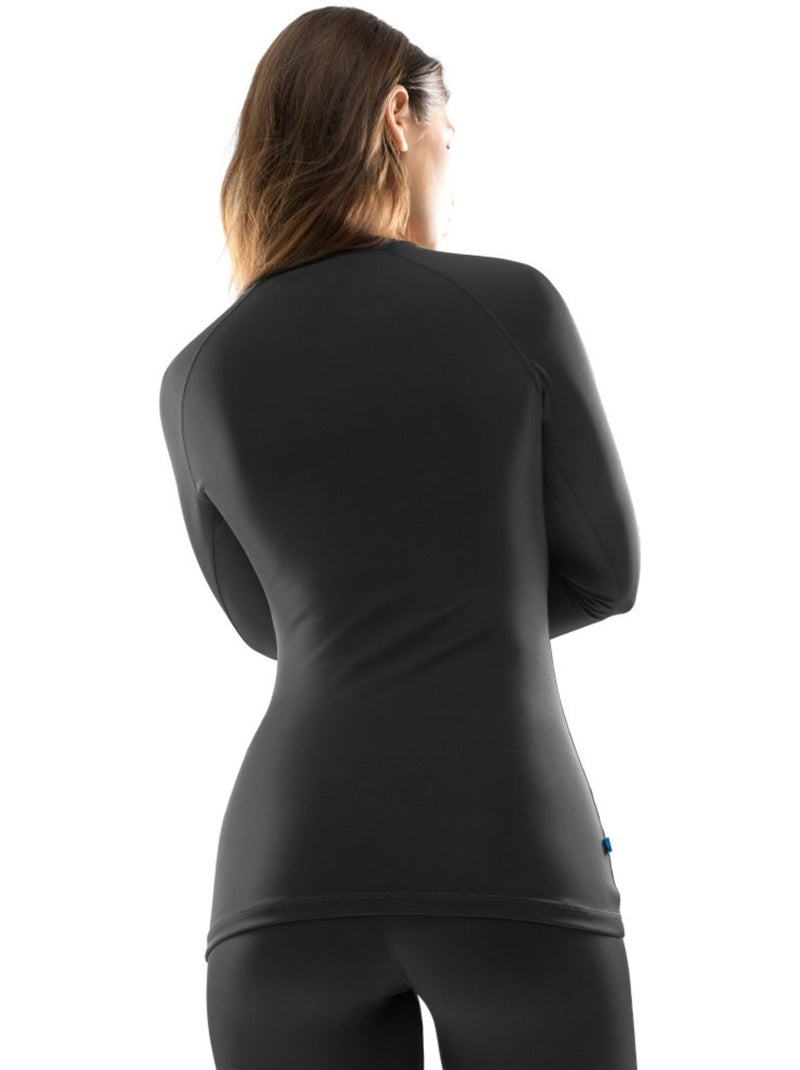 Maglia intima termica da sci da donna sport invernali donna kandahar Nero - Kiabi