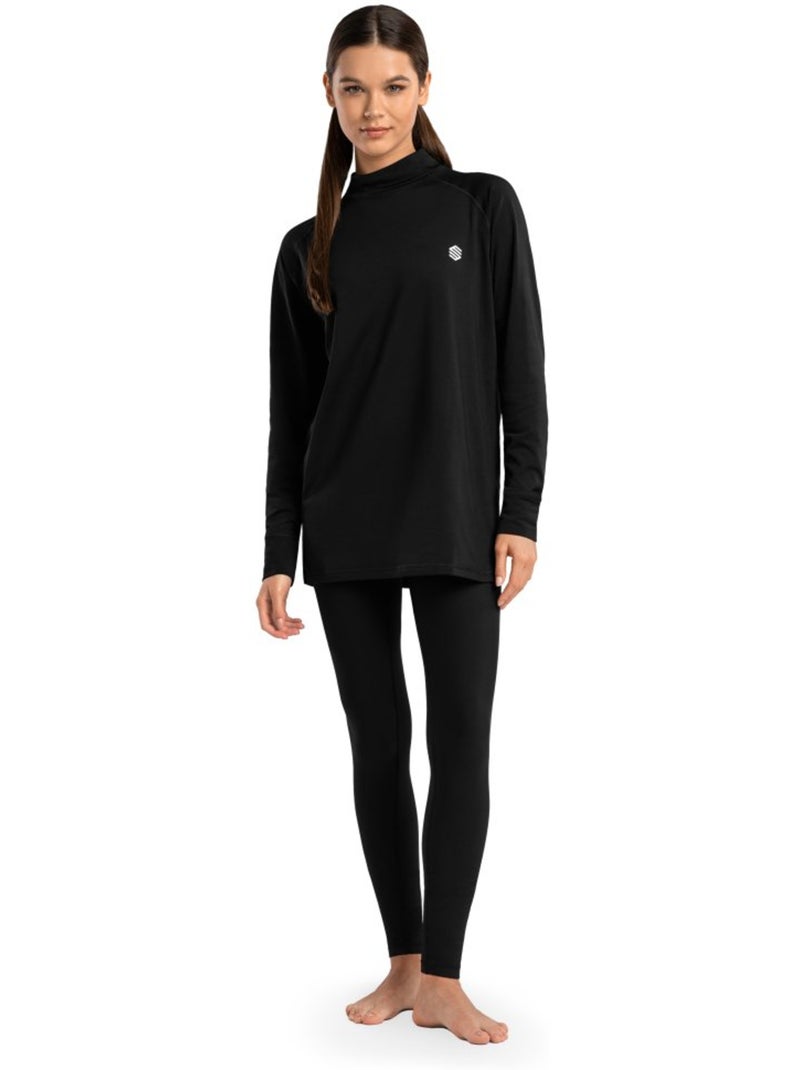 Maglia intima termica donna sport invernali donna slush-w Nero - Kiabi