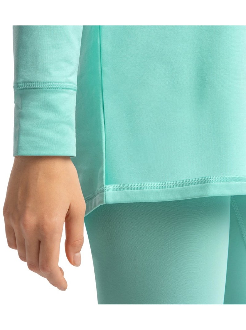 Maglia intima termica donna sport invernali donna slush-w Turchese - Kiabi