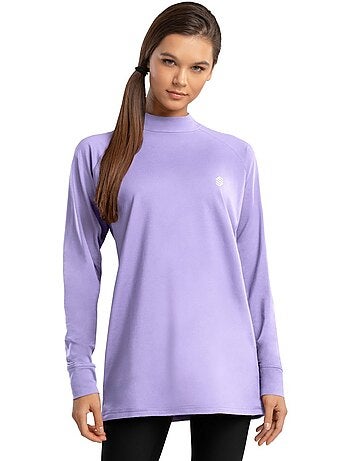 Maglia intima termica donna sport invernali donna slush-w violet