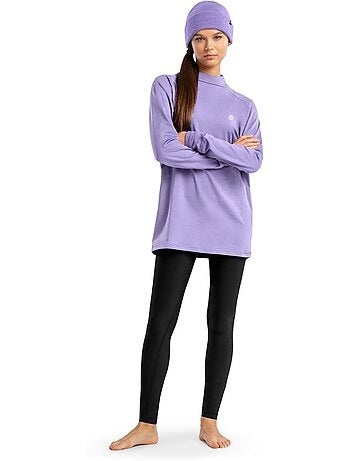 Maglia intima termica donna sport invernali donna slush-w violet
