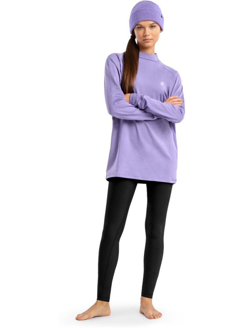Maglia intima termica donna sport invernali donna slush-w violet Lavanda - Kiabi