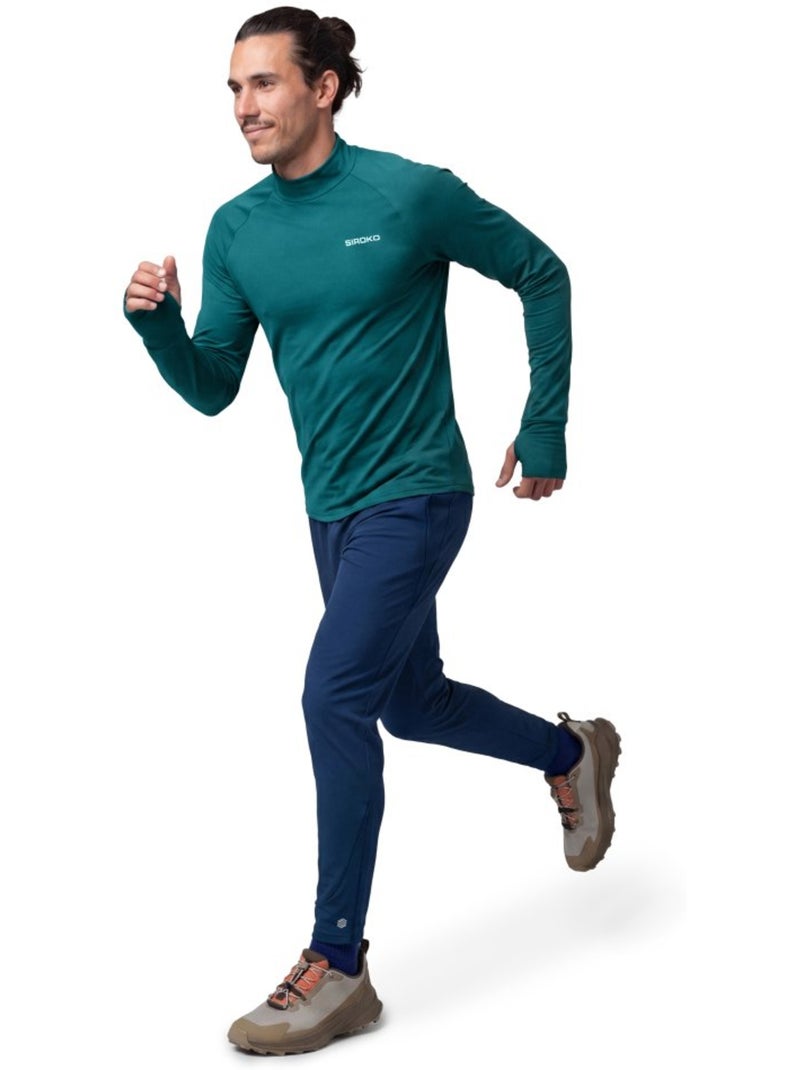Maglia intima trail running maniche lunghe uomo uomo aizkorri Blu - Kiabi