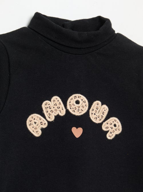 Maglia intimo con fiocco animato - Kiabi