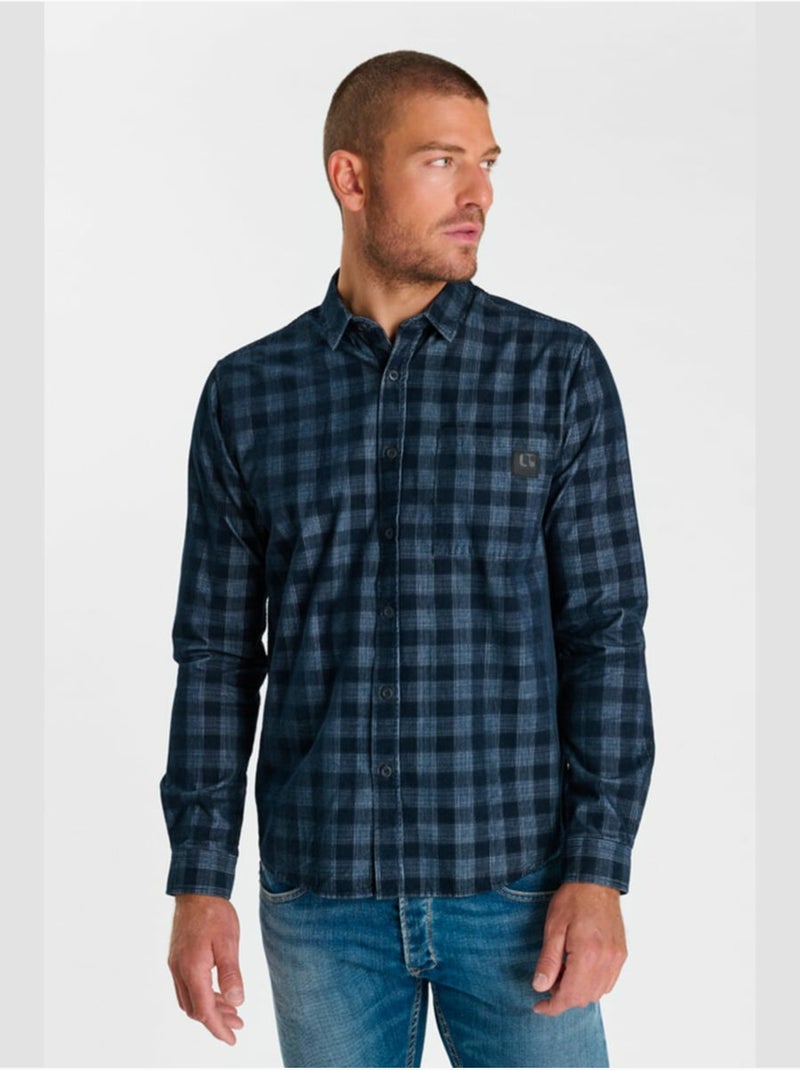 Maglia kare Blu - Kiabi