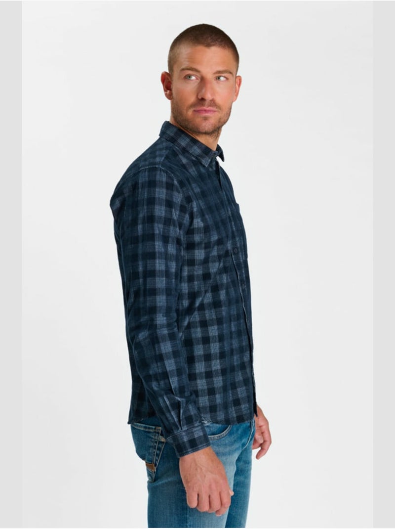 Maglia kare Blu - Kiabi