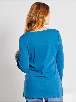 Maglia lunga basic - Kiabi