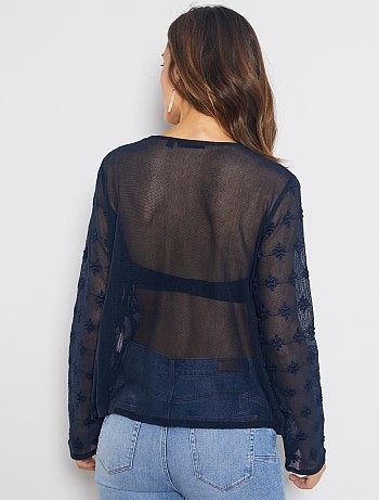 Maglia macramè - Kiabi