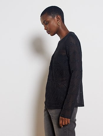 Maglia macramè - Kiabi