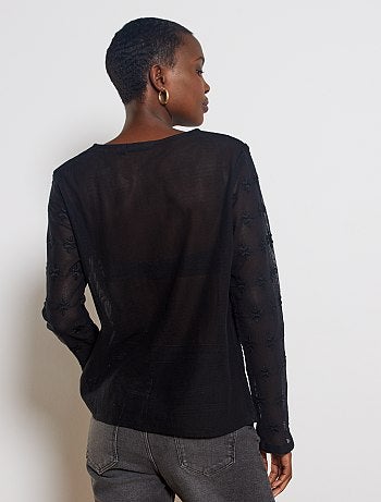 Maglia macramè - Kiabi