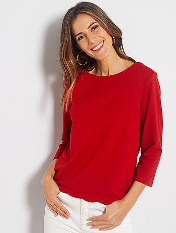 Maglia marinara finitura squama - Kiabi