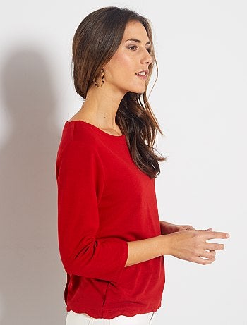 Maglia marinara finitura squama - Kiabi