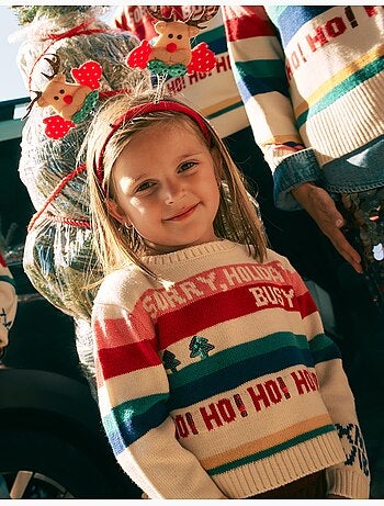 Maglia natalizia in tricot, mo fashion