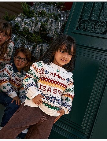 Maglia natalizia in tricot, mo fashion