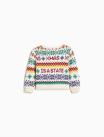 Maglia natalizia in tricot, mo fashion