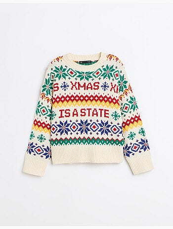 Maglia natalizia in tricot, mo fashion