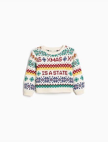 Maglia natalizia in tricot, mo fashion