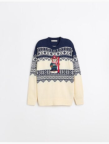 Maglia natalizia in tricot, mo fashion