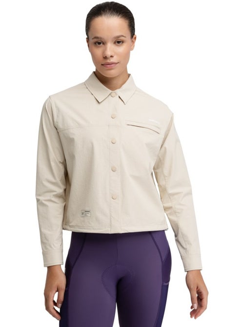 Maglia overshirt estiva da ciclismo gravel da donna ciclismo donna emberly - Kiabi Maglia overshirt estiva da ciclismo gravel da donna ciclismo donna emberly - Kiabi