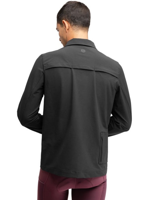 Maglia overshirt estiva da ciclismo gravel da uomo ciclismo uomo stoneway - Kiabi