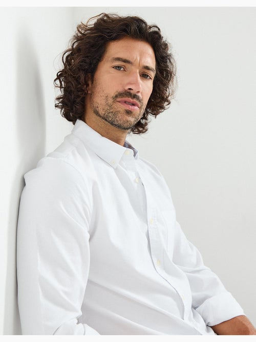 Maglia Oxford a maniche lunghe da uomo, MO Fashion - Kiabi Maglia Oxford a maniche lunghe da uomo, MO Fashion - Kiabi