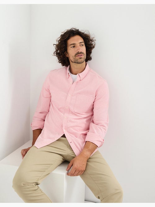 Maglia Oxford a maniche lunghe, MO Fashion - Kiabi