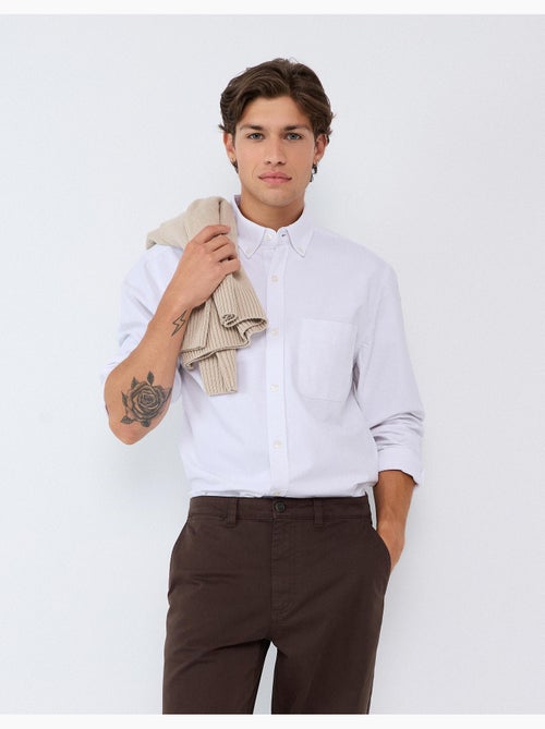 Maglia oxford, mo fashion - Kiabi Maglia oxford, mo fashion - Kiabi