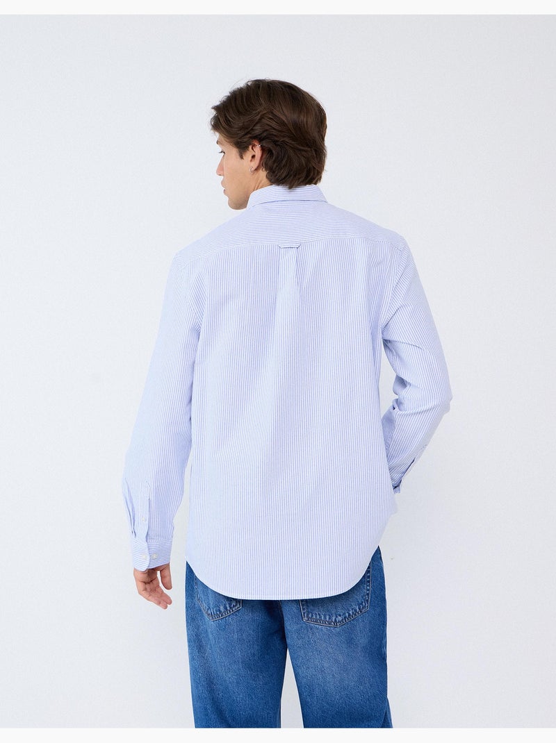Maglia oxford, mo fashion Blu - Kiabi