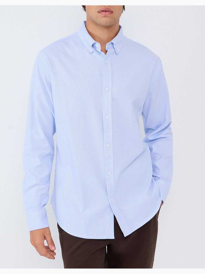 Maglia oxford, mo fashion Blu - Kiabi