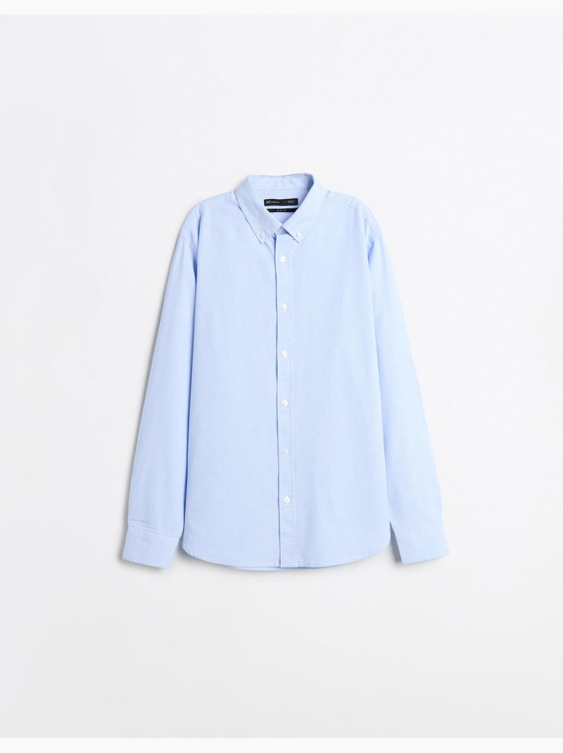 Maglia oxford, mo fashion Blu - Kiabi