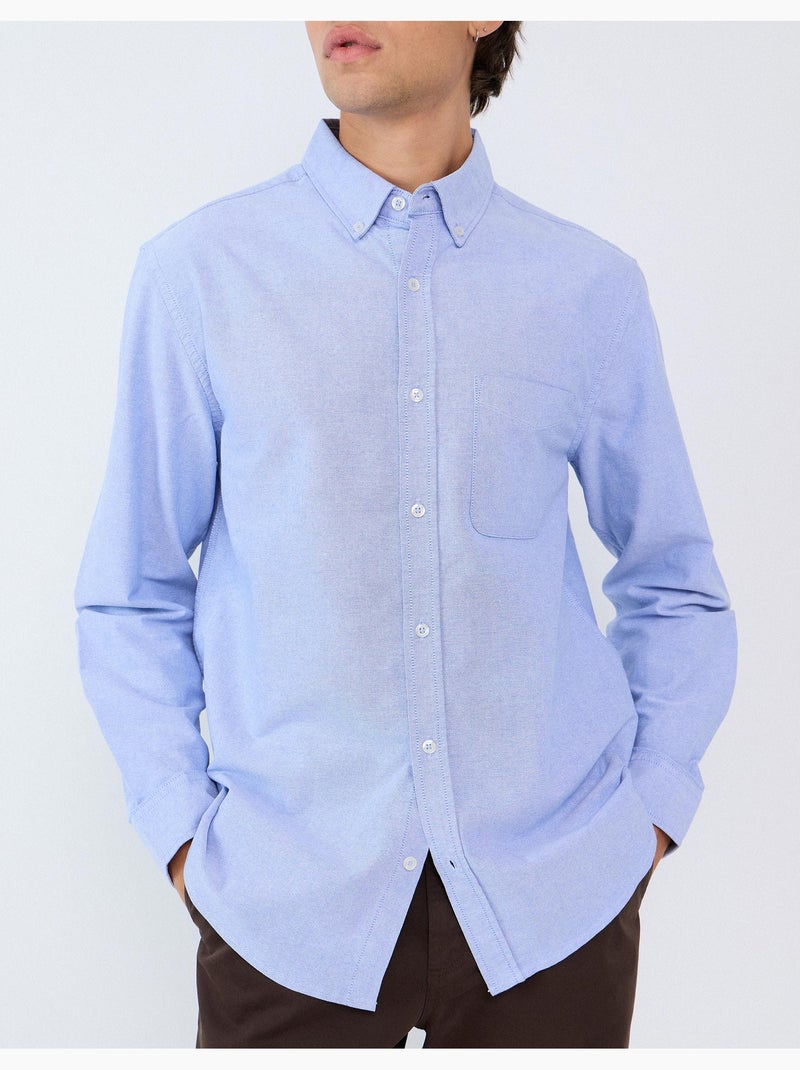 Maglia oxford, mo fashion Blu - Kiabi
