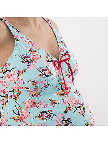 Maglia pigiama premaman e allattamento Maniche corte 'Bogema'