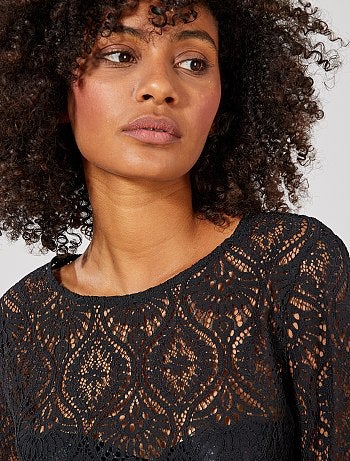 Maglia pizzo - Kiabi