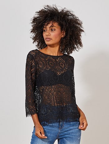 Maglia pizzo - Kiabi