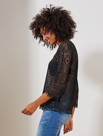 Maglia pizzo - Kiabi