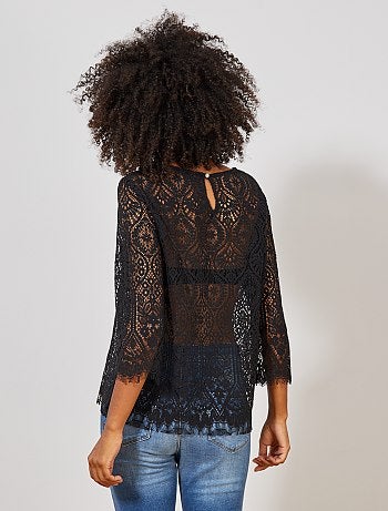 Maglia pizzo - Kiabi