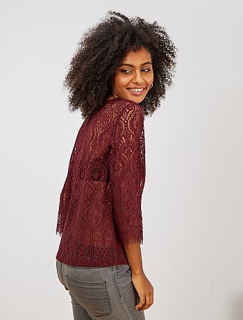 Maglia pizzo - Kiabi