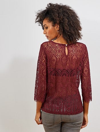 Maglia pizzo - Kiabi