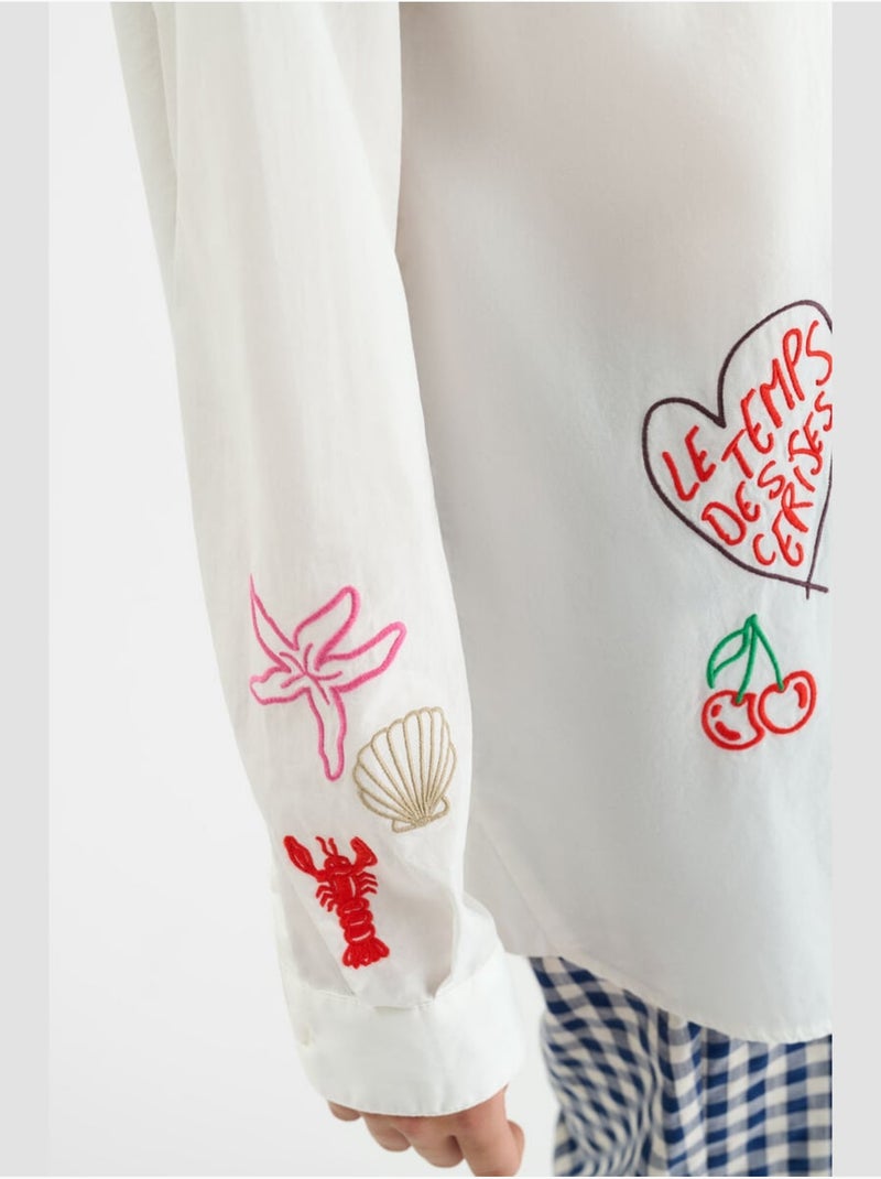 Maglia ROUKIGI Bianco - Kiabi