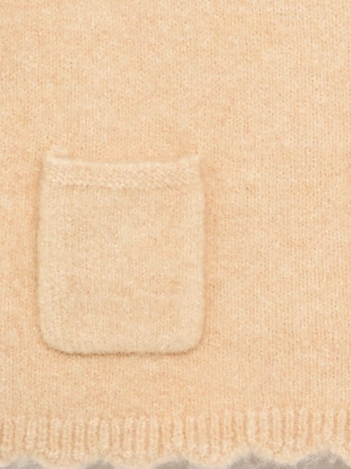 Maglia senza maniche con sciarpa rimovibile - Kiabi Maglia senza maniche con sciarpa rimovibile - Kiabi